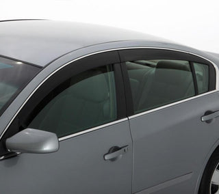 AVS Ventvisor Low Profile Window Deflectors (4PC, Smoke): Dodge RAM Quad Cab 2002 - 2009 (1500, 2500, 3500)