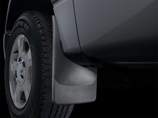WeatherTech No Drill Mudflaps Black: Ram 2500/3500 2013-2018 6.7L Diesel/6.4L 392/5.7L Hemi