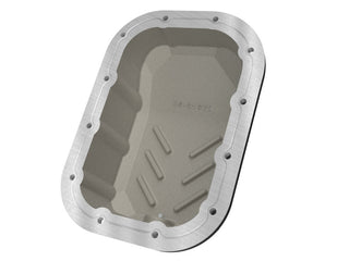 aFe POWER Pro Series Engine Oil Pan Black w/ Machined Fins (F&R): Jeep Wrangler / Gladiator 2018-25 3.6L V6