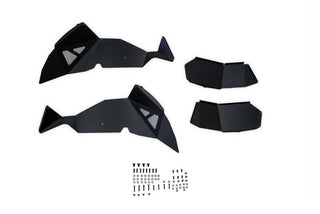 DV8 Offroad Rear Inner Fenders Aluminum (REAR): Jeep Wrangler JL 2018-2026 2.0L/3.6L