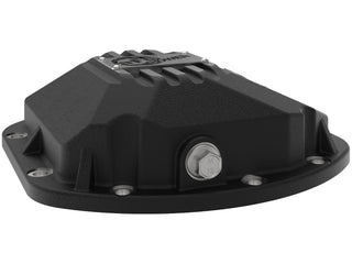 aFe Street Series Dana 30 Diff Cover Black Machined Fins (FRONT): Jeep Wrangler 1997-2018
