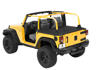 Bestop Duster Deck Cover Black Diamond (REAR): Jeep Wrangler JK 2007-2018 3.6L/3.8L