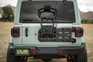 DV8 Offroad Spare Tire Carrier: Jeep Wrangler JL 2018-2025 3.6L / 6.4L 392