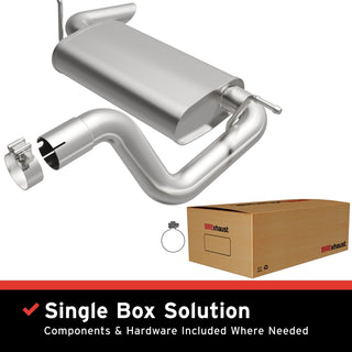 Magnaflow Direct-Fit Rear Muffler Kit: Jeep Wrangler 2018-2025 2.0L / 3.6L