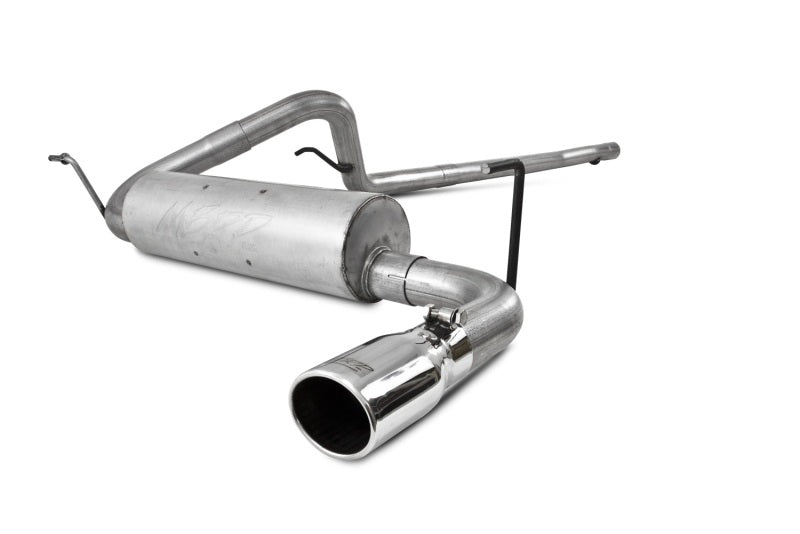 MBRP 12 Jeep Wrangler/Rubicon 3.6L Cat Back Single Rear Exit Alum Exhaust