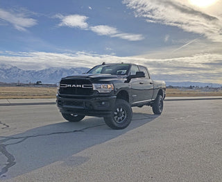 Tuff Country 3in Lift Kit w/o Front Shock Ext Brackets (F&R): Ram 3500 2019-2024 6.7L Diesel / 6.4L 392