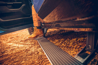 AMP Research PowerStep Plug & Play Automatic Running Boards (SIDE): Ram 1500 (2025-2026) - Black