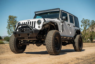 DV8 Offroad Front Skid Plate (FRONT): Jeep Wrangler JK 2007-2018 3.8L/3.6L
