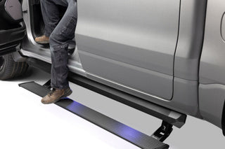 AMP Research PowerStep XL Electric Running Board (BLACK): Ram 1500 (2025-2026) Gas Only w/ LED Lights