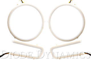 Diode Dynamics Dodge Ram Halo Lights LED Switchback Kit: Fits Ram 2013-2018 6.7L Diesel / 5.7L Hemi