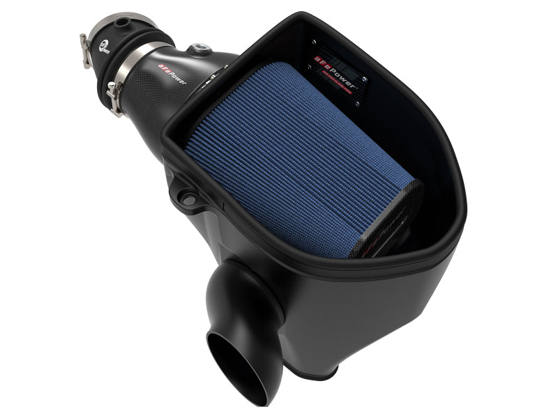 AFE Track Series Carbon Fiber Cold Air Intake System (w/Pro 5R Filter): Dodge Challenger 6.2L Hellcat Redeye / Demon ONLY 2019 - 2023