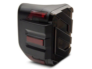 Raxiom Axial Series LED Tail Lights: Fits Most Jeep Gladiator Models (2018-2026) - Black/Smoked