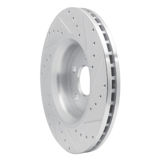R1 Concepts Front Drilled & Slotted Brake Rotor (FRONT LEFT): Dodge Durango / Jeep Grand Cherokee 2011-2026
