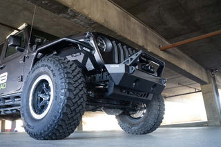 DV8 Offroad Sway-Bar Disconnect Motor Skid Plate (FRONT): Jeep Wrangler JL/Gladiator JT 2018-2025