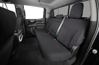 Covercraft 21-23 Dodge Durango Polycotton SeatSaver Custom Front Row Seat Covers - Charcoal
