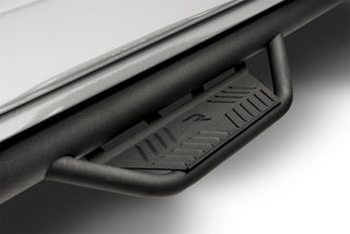 N-Fab Podium LG Hoop Step 3in Tex Black: Ram 1500 2015-2024 3.6L/5.7L