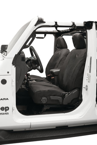 Bestop Front Seat Covers (F&R): Fits Jeep Gladiator / Wrangler JL 2018-2025