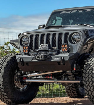 Rival 4x4 Front Aluminum Bumper (FRONT): Fits Jeep 2007-2025 3.0L/3.6L