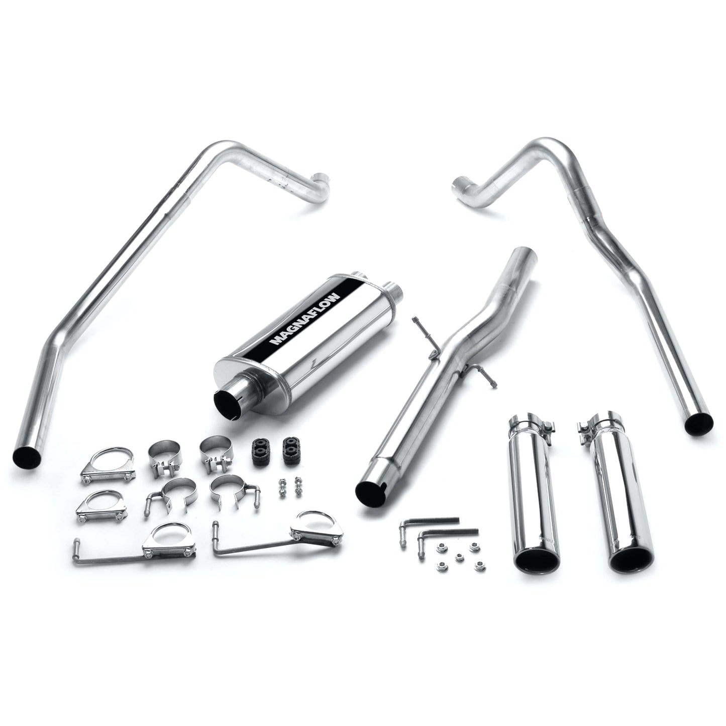 MagnaFlow Street Series Stainless Cat-Back Performance Exhaust System: Dodge Ram 1500 1998 - 2001