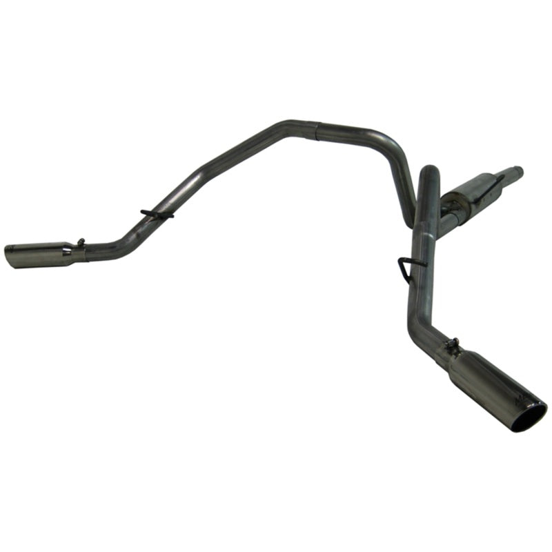 MBRP Cat Back Exhaust System (Dual Split Side Exit): Dodge Ram 4.7L & 5.7L Hemi 1500 2003 (Regular or Quad Cab w/ Short Bed)