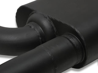 Flowtech Dual Exit Axle-Back Exhaust System: Jeep Wrangler JK 2007 - 2018