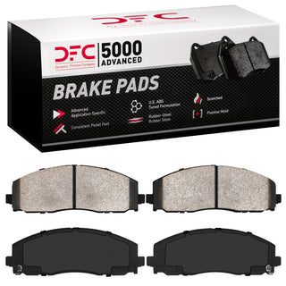 DFC 18-25 Jeep Wrangler Front 5000 Advanced Ceramic Brake Pads – Reliable Stopping Power for Modern Vehicles