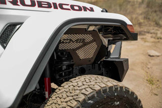 DV8 Offroad Front Inner Fenders (FRONT): Jeep Wrangler JL 2018-2025 3.6L / 6.4L 392