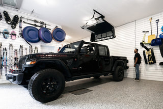 Bestop Hoss Hardtop Hoist Black (FRONT): Jeep Wrangler JL 2018-2025 2.0L/3.6L