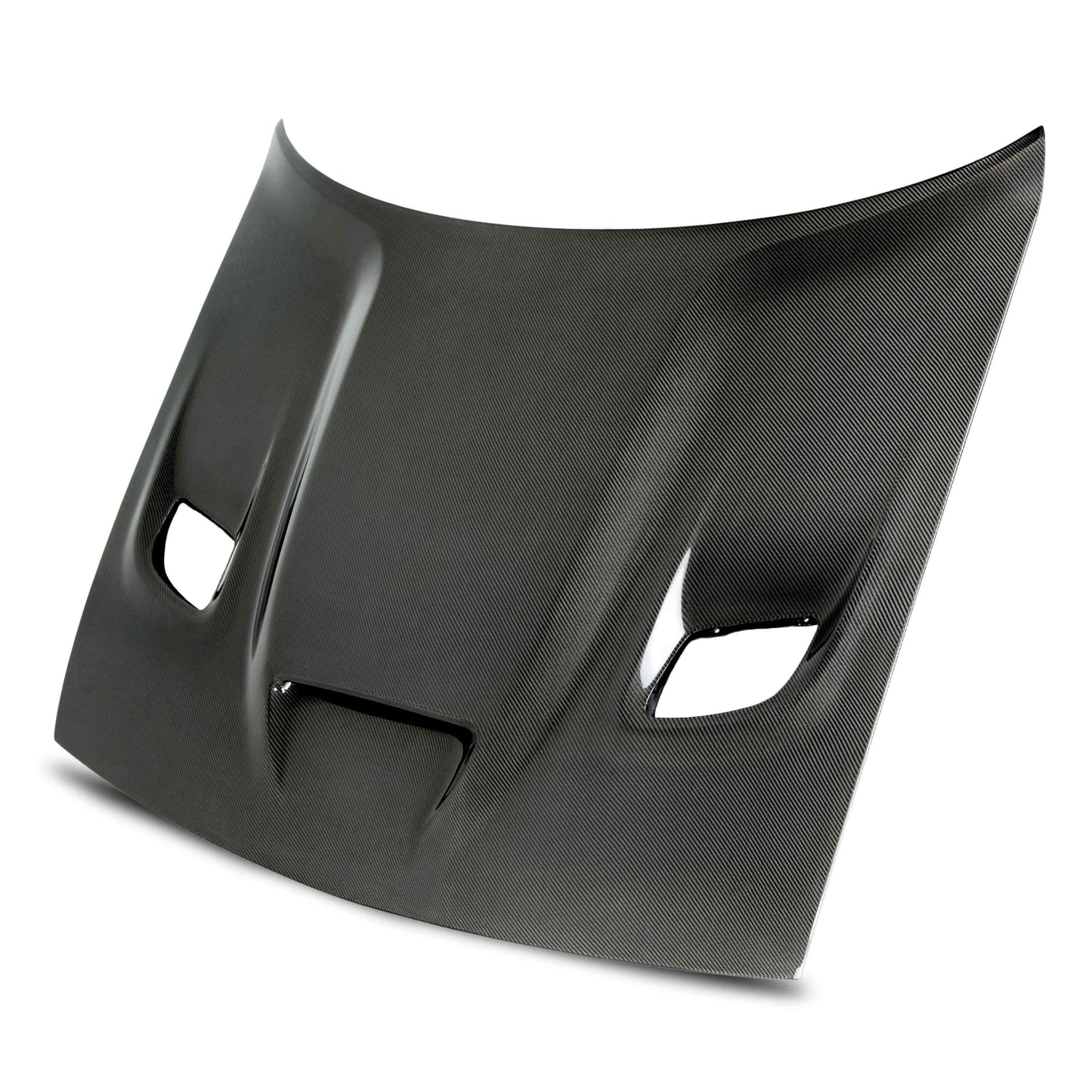 Anderson Composites Hellcat Carbon Fiber Hood: Dodge Challenger 2008 - 2023