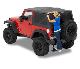 Bestop Supertop Black Diamond Soft Top: Jeep Wrangler JK 2007-2018 3.6L/3.8L