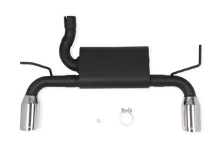 Flowtech Dual Exit Axle-Back Exhaust System: Jeep Wrangler JK 2007 - 2018