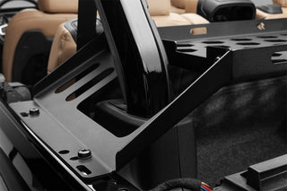Rugged Ridge Interior Storage Rack for Jeep Wrangler Unlimited 4-Door (2007-2024) - Black Steel
