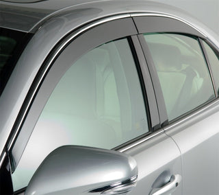 AVS Ventvisor Low Profile Window Deflectors (4PC, Smoke w/ Chrome): Chrysler 300 2011 - 2024
