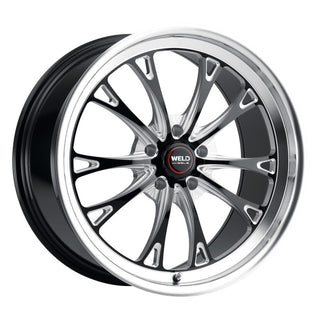 Weld Belmont / Gloss Black Milled | 20x9 | 5x115 | +20mm Offset