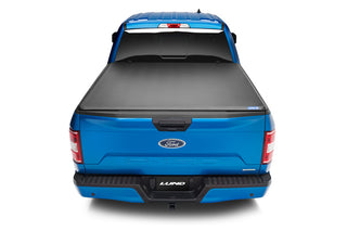 LUND Hard Fold Tonneau Cover Black: Fits Dodge Ram 1500/2500/3500 2002-2024