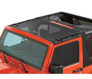 Bestop Sun Targa Bikini Mesh (F&R): Jeep Wrangler JK 2007-2018 3.8L/3.6L