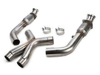 Kooks SS 3in In x 2.75in Out Cat Conn. Pipes: Fits Chrysler/Dodge 2005-2023 6.1L-6.4L SRT8/392/Hellcat - Green