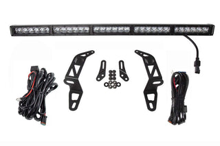 Diode Dynamics SS30 Bumper Bracket Kit w/ Dual White Driving Lights: Fits Most Jeep Wrangler / Gladiator Models (2007-2026)