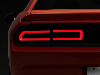 Raxiom Smoked LED Tail Lights Black Housing: Dodge Challenger 2008-2014