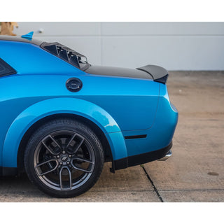 Glassskinz Bakkdraft Rear Window Louvers / Vents: Dodge Challenger 2008 - 2023 (All Models)
