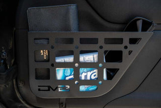 DV8 Offroad Slim Front Door Molle Pockets (FRONT): Jeep Wrangler JK 2011-2018 3.8L/3.6L V6