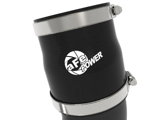 aFe BladeRunner 3in Aluminum Cold Charge Pipe - Black: Jeep Grand Wagoneer / Ram 1500 3.0L Hurricane & 6.4L 392 2023 - 2026 (RHO Models)