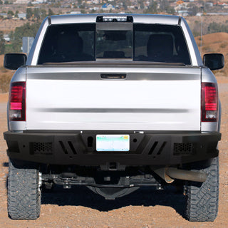 Spec D Heavy-Duty Steel Rear Bumper: Dodge Ram 2500 & 3500 2010 - 2018