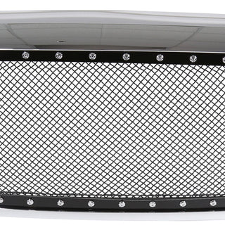 Spec D Chrome Mesh Grille (Riveted Style): Dodge Ram 2006 - 2008