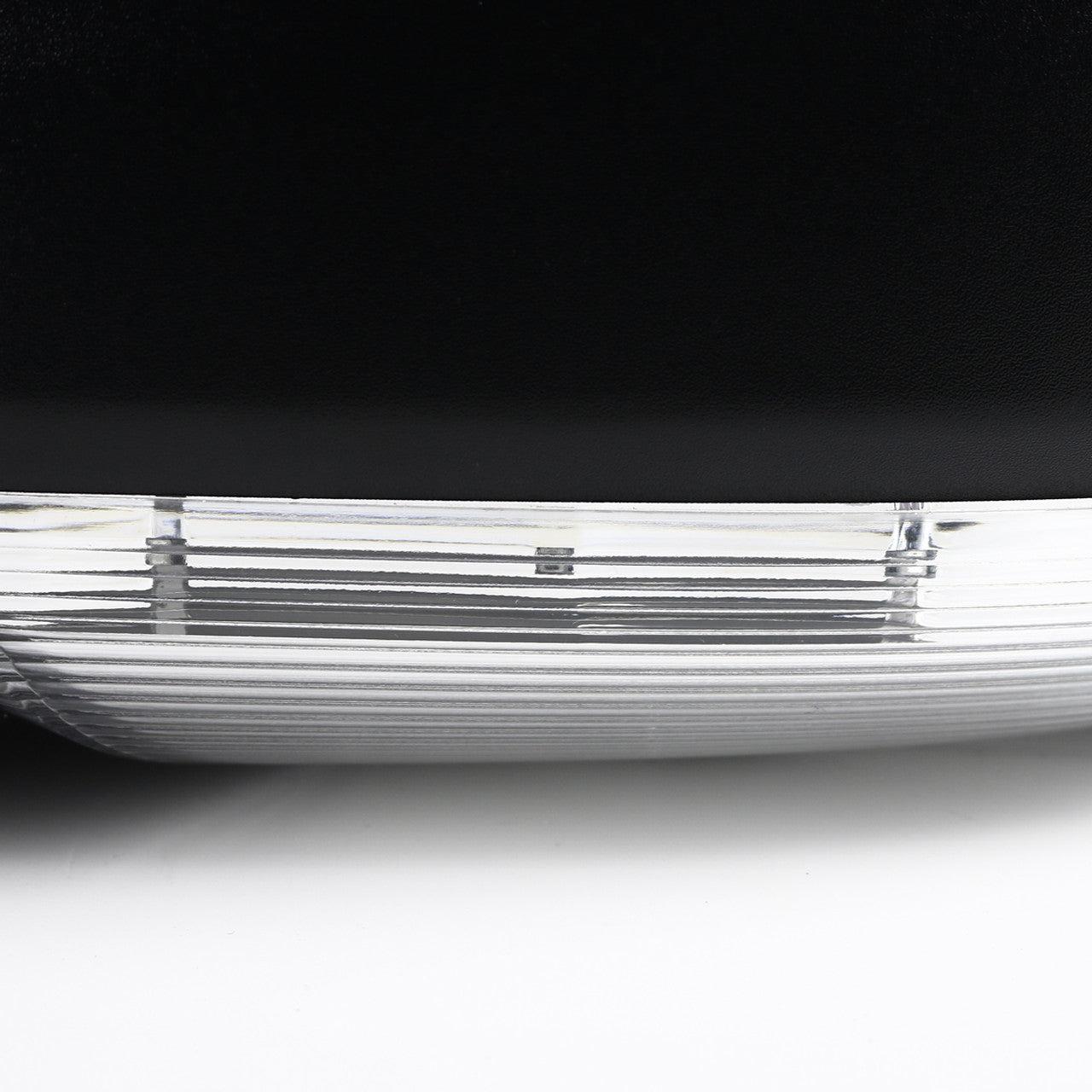 Spec D Driver Mirror w/ Turn Signal Light & Puddle Light (Manual-Fold, Black): Dodge Ram 2009 - 2012