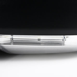 Spec D Driver Mirror w/ Turn Signal Light & Puddle Light (Manual-Fold, Black): Dodge Ram 2009 - 2012