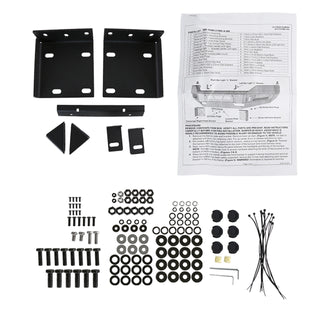 Spec D Heavy-Duty Steel Front Bumper w/ LED's: Ram 1500 2013 - 2018