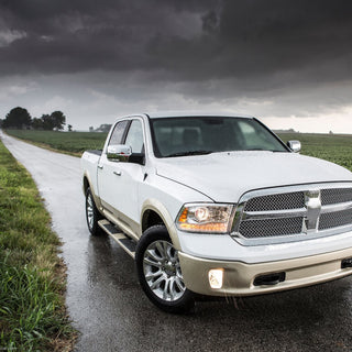 Spec D Passenger Mirror w/ Turn Signal Light & Puddle Light (Auto-Fold, Chrome): Ram 2013 - 2018