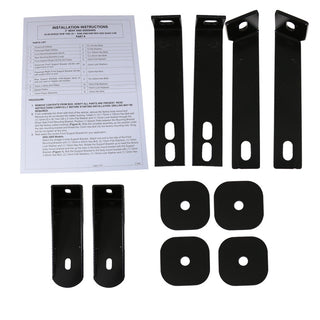 Spec D 3" Black SS Side Step Nerf Bars: Fits Dodge Ram 2002-2009 Quad Crew Cab