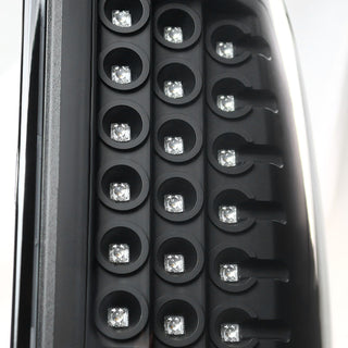 Spec D LED Tail Lights (Black, Version 2): Dodge Ram 2002 - 2005